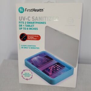 FirstHealth UV-C Sanitizer Box with Aromatherapy Diffuser for Phones/Tablet